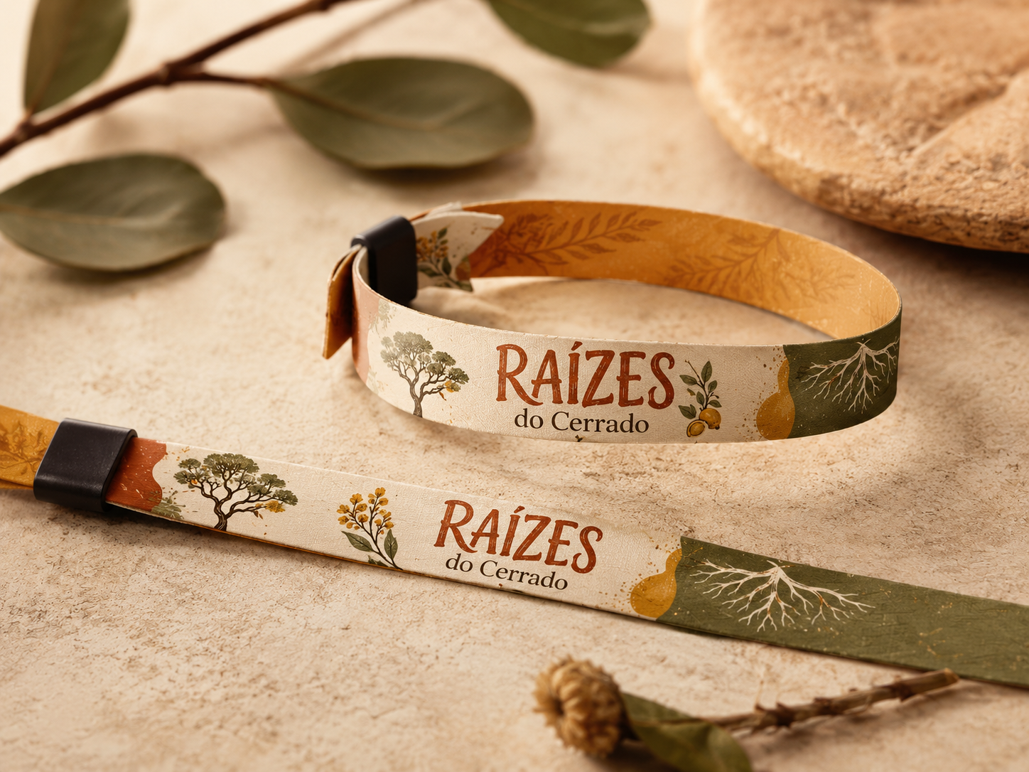Pulseiras de entrada do Raízes do Cerrado